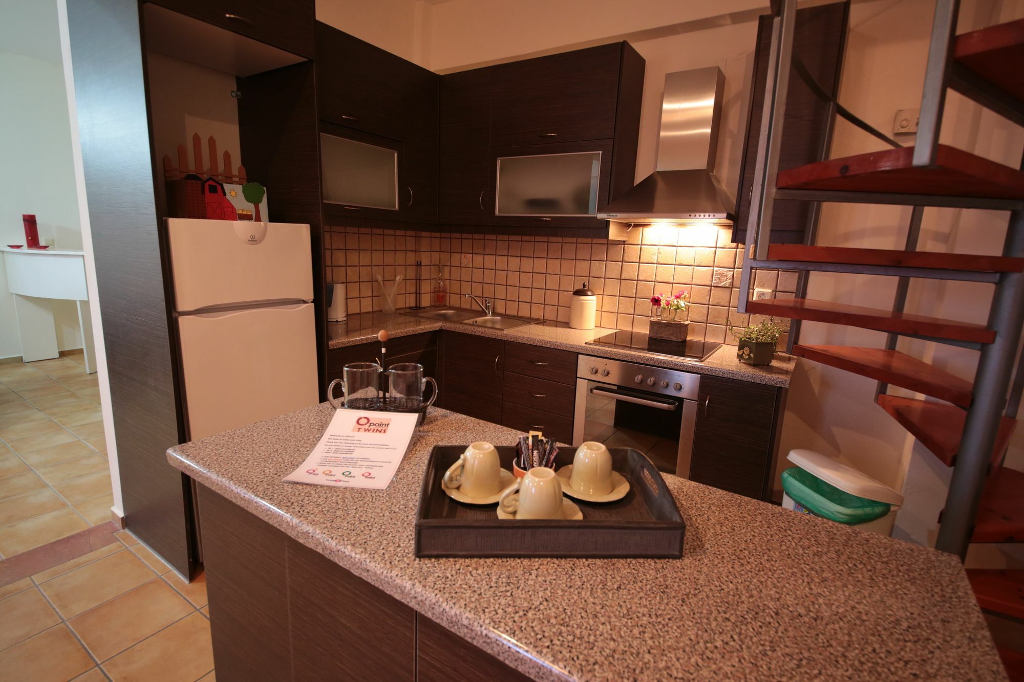 Point Twins Apartments ヴロンダトス エクステリア 写真